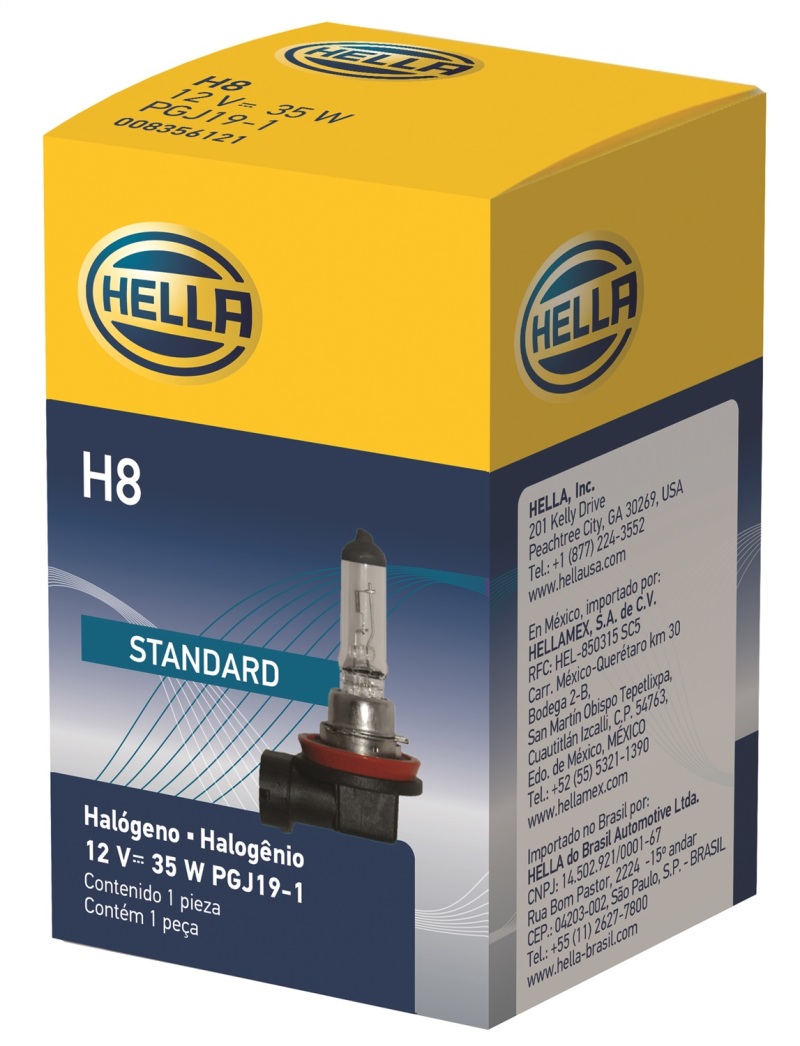 Hella Bulb H8 12V 35W PGJ19-1 T4 - H8