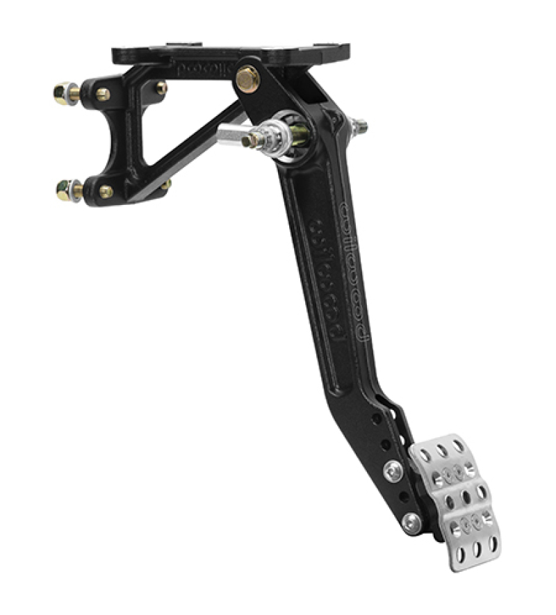 Wilwood Adjustable Tru-Bar Single Brake Pedal - Swing Mount - 6.25-7:1 - 340-16380