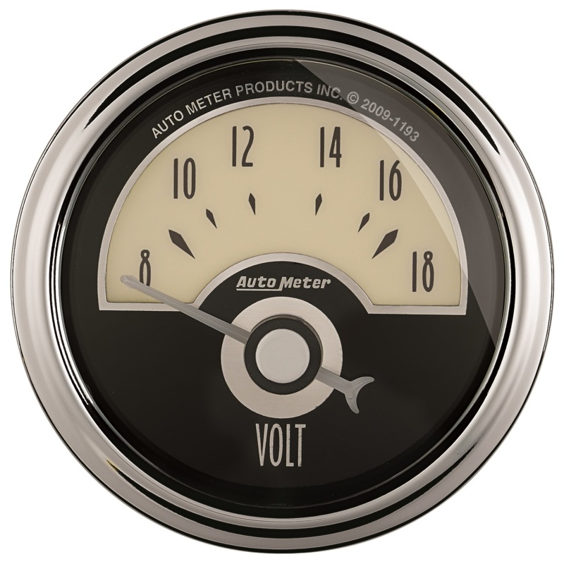 AutoMeter Gauge Voltmeter 2-1/16in. 18V Elec Cruiser Ad - 1191