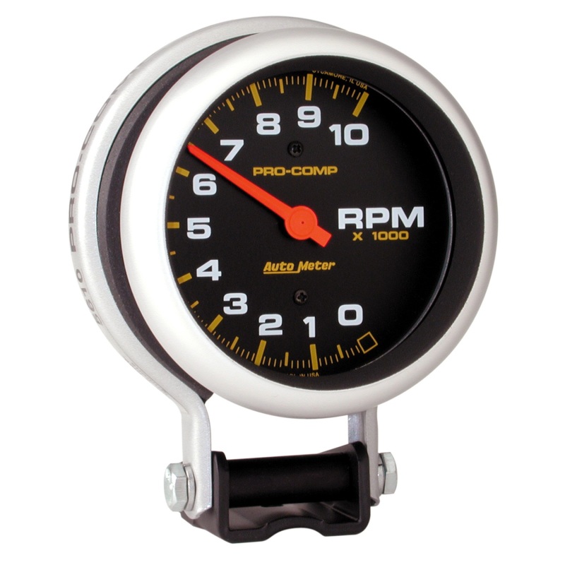 AutoMeter Gauge Tachometer 3-3/4in. 10K RPM Pedestal Pro-Comp - 5610