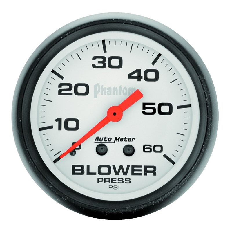 AutoMeter Gauge Boost 2-5/8in. 60PSI Mechanical Phantom - 5802