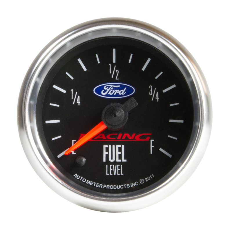 AutoMeter Gauge Fuel Level 2-1/16in. 0-280 Ohm Programmable Ford Racing - 880400