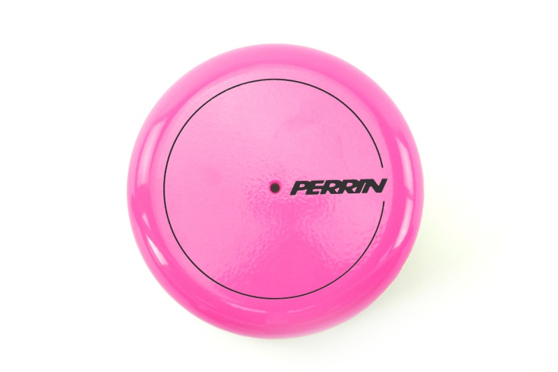 Perrin 2015+ Subaru WRX/STI Oil Filter Cover - Hyper Pink - PSP-ENG-716HP