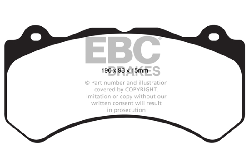 EBC Brakes Bluestuff Street and Track Day Brake Pads - DP51853NDX