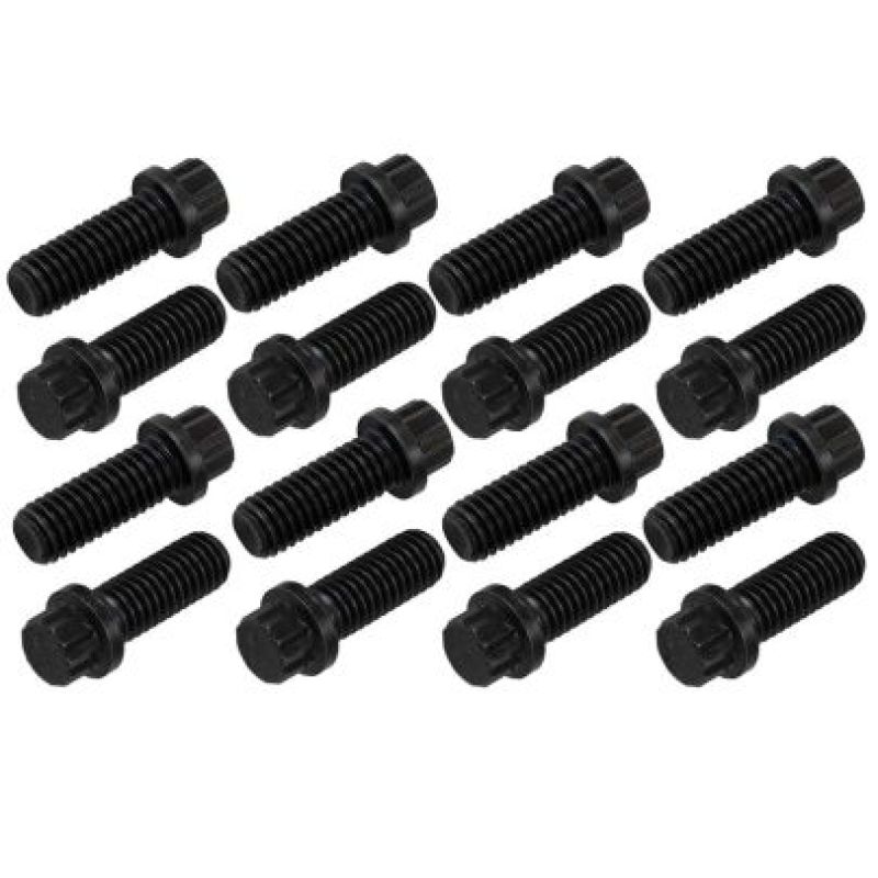 Moroso GM BBC/SBC 3/8in-16 1in Long 12pt Header Bolts - 38713