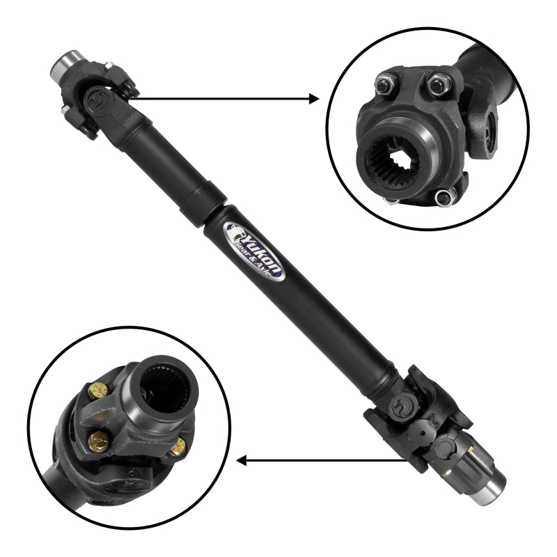 Yukon Performance Rear Driveshaft 2018 Jeep JL Wrangler Sport 2 Door Manual - YDS037