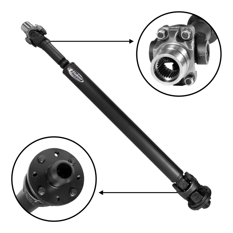 Yukon Performance Rear Driveshaft HD 2018 Jeep JL Rubicon 4 Door Manual - YDS059