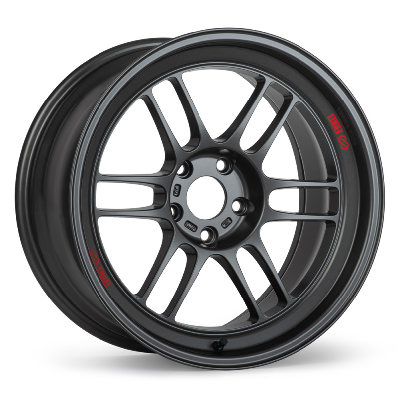 Enkei RPF1RS 18x10.5 5x114.3 0mm Offset 75mm Bore Matte Gunmetal Wheel - 37981056500GM