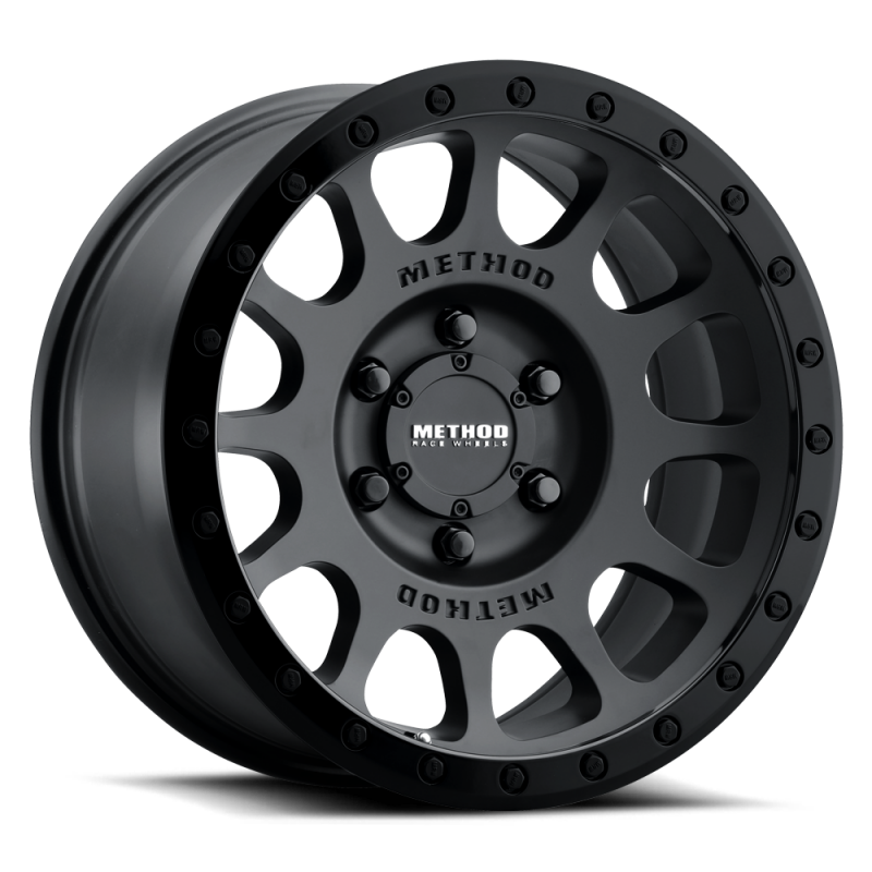 Method MR305 NV 18x9 +18mm Offset 8x6.5 130.81mm CB Double Black Wheel - MR305890801018