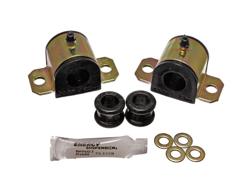 Energy Suspension 92-01 Honda Prelude Black 23mm Front Sway Bar Bushings (Sway Bar end link bushings - 16.5122G