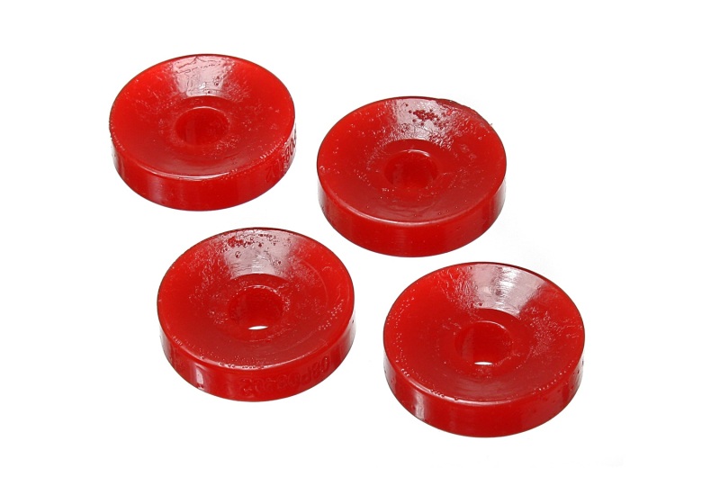 Energy Suspension 06-11 Honda Civic Red Rear Upper Shock Bushing Set - 16.8112R