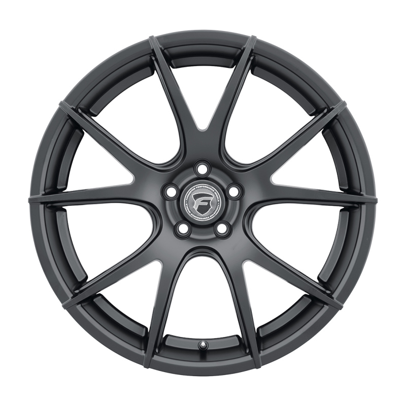 Forgestar CF5V 20x9 / 5x120 BP / ET38 / 6.5in BS Satin Black Wheel - F12209021P38