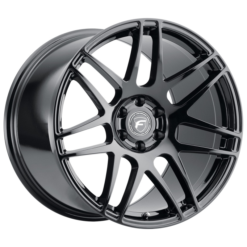 Forgestar F14 18x8.5 / 5x120 BP / ET35 / 6.1in BS Gloss Black Wheel - F15188521P35