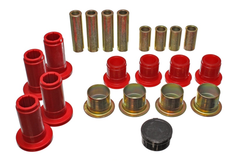 Energy Suspension 94-01 Ram 1500 / 94-02 Ram 2500/3500 2WD Red Front Control Arm Bushing Set - 5.3124R