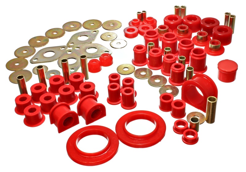 Energy Suspension 01-04 Toyota Tacoma Red Hyper-Flex Master Bushing Set - 8.18107R