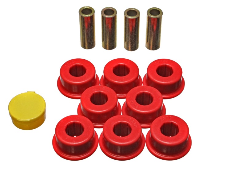 Energy Suspension 95-03 Toyota Avalon / 97-01 Camry / 99-03 Solara Red Rear Control Arm Bushing Set - 8.3118R