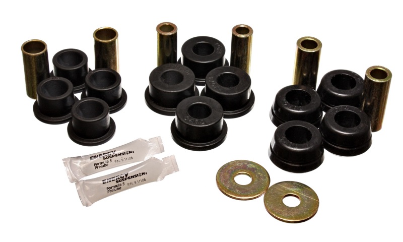 Energy Suspension 92-95 Toyota MR2 Black Rear Control Arm Bushing Set (includes Strut Bushings) - 8.3111G