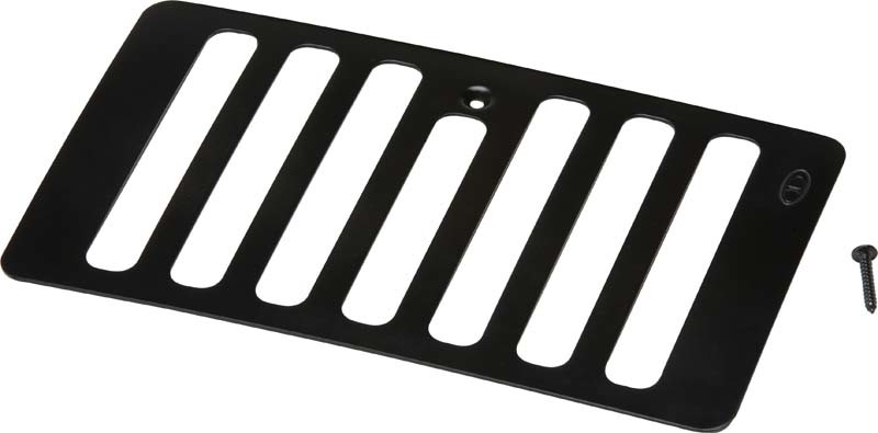 Kentrol 98-06 Jeep Wrangler TJ Hood Vent - Powdercoat Black - 50500