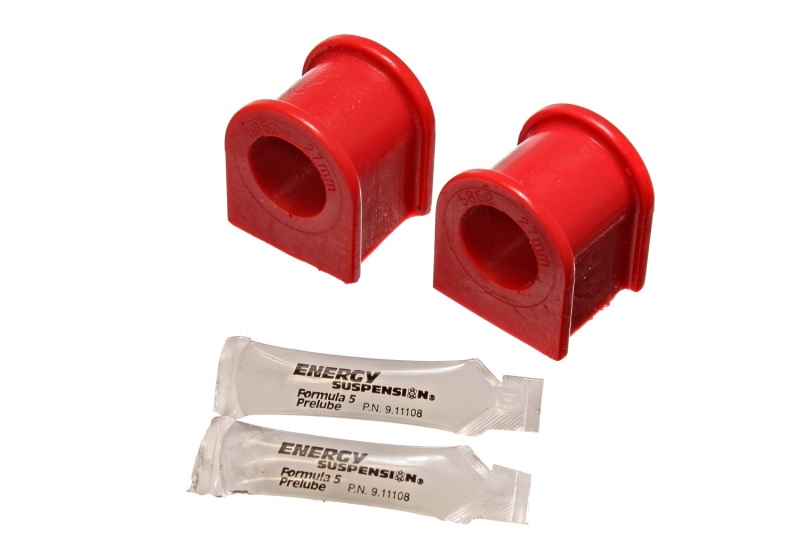 Energy Suspension 87-92 Toyota Supra Red 27mm Front Sway Bar Bushing Set - 8.5133R