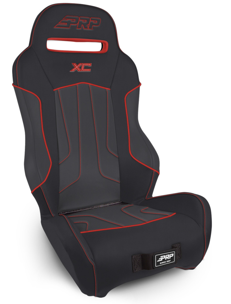 PRP XC 1In. Extra Wide Suspension Seat- Red Trim - A78-237