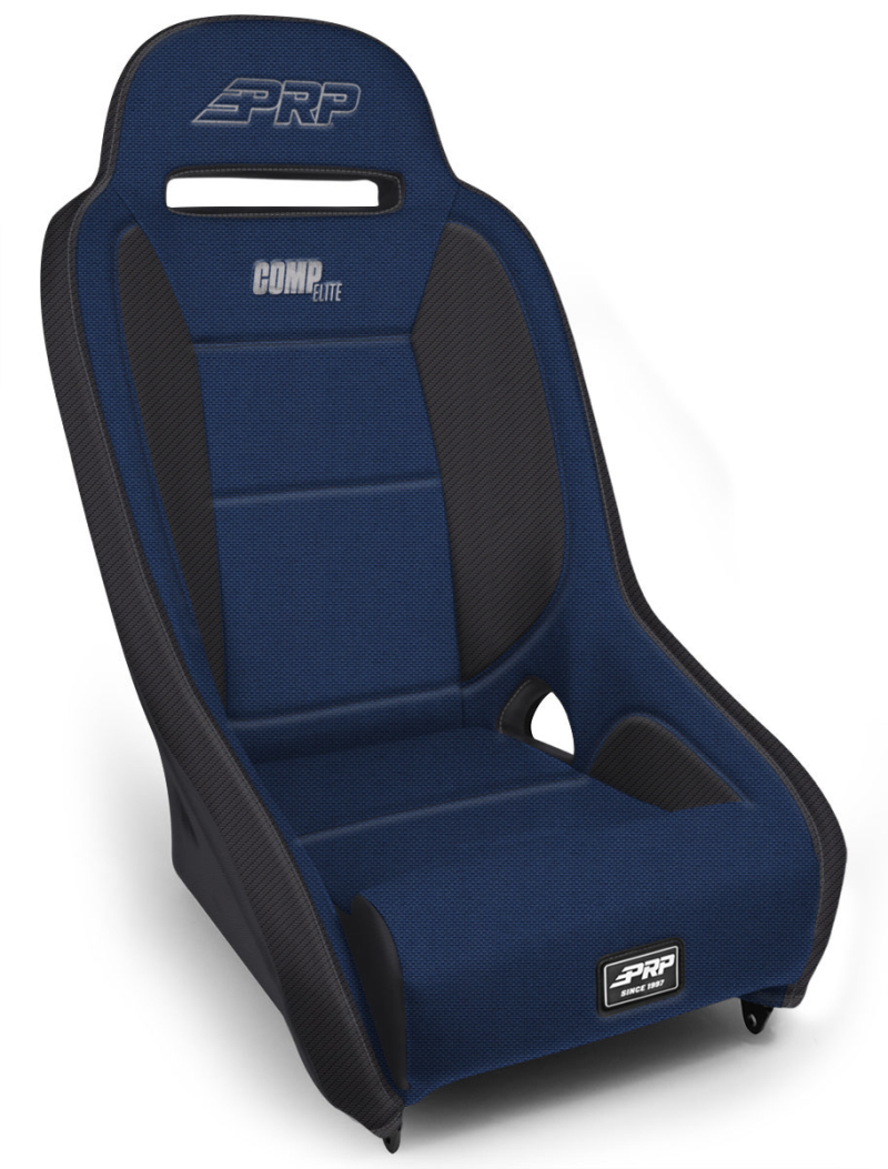 PRP Comp Elite Suspension Seat- Blue/Black - A8301-71