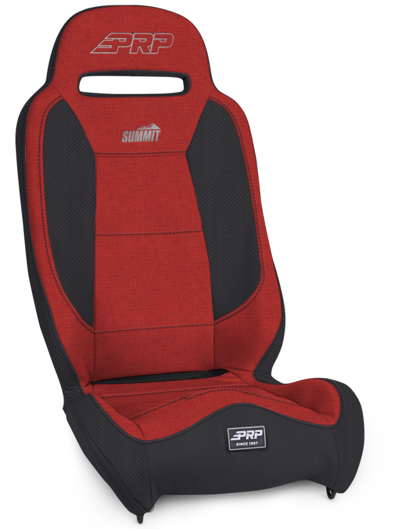 PRP Summit Suspension Seat- Red/Black - A9301-72