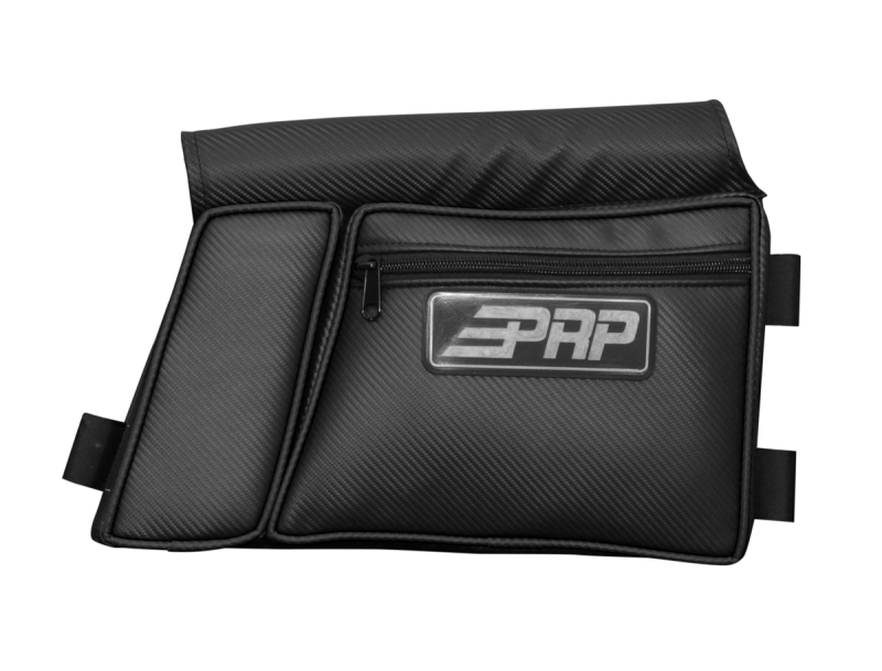 PRP Door Bag with Knee Pad for PRP Steel Frame Doors/(Passenger Side)- Black - E39-210