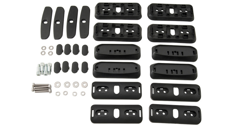 Rhino-Rack Generic RCP Base Kit w/M838 (M6 Stud) - 4 pcs - RCP48-BK