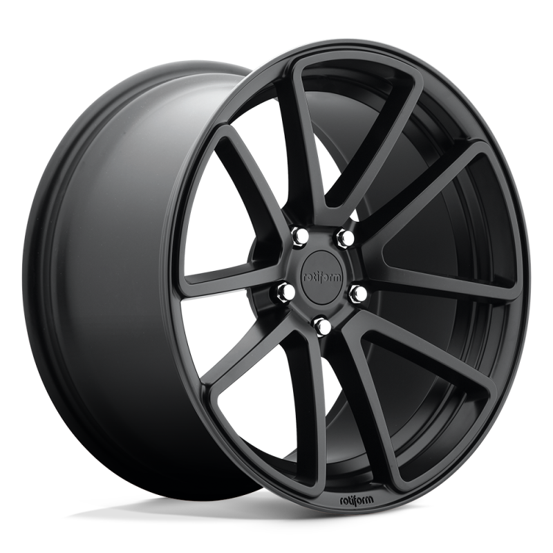 Rotiform R122 SPF Wheel 19x8.5 5x112 45 Offset - Matte Black - R1221985F8+45