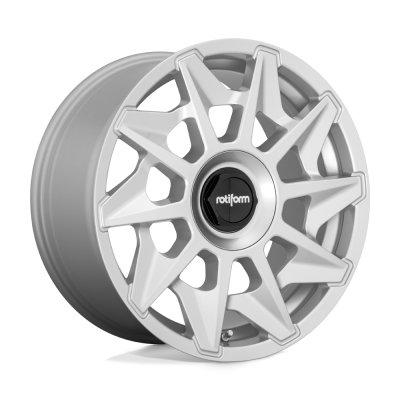 Rotiform R124 CVT Wheel 19x8.5 5x112 45 Offset - Gloss Silver - R1241985F8+45