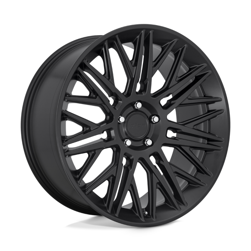 Rotiform R164 JDR Wheel 22x10 5x112 20 Offset - Matte Black - R1642200F8+20