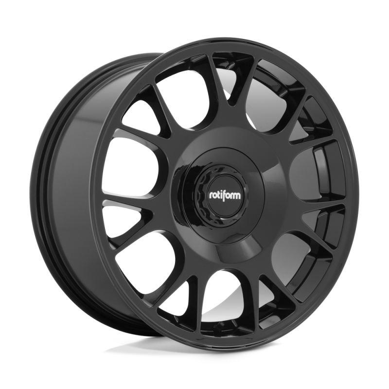 Rotiform R187 TUF-R Wheel 19x8.5 5x112/5x114.3 45 Offset - Gloss Black - R187198542+45
