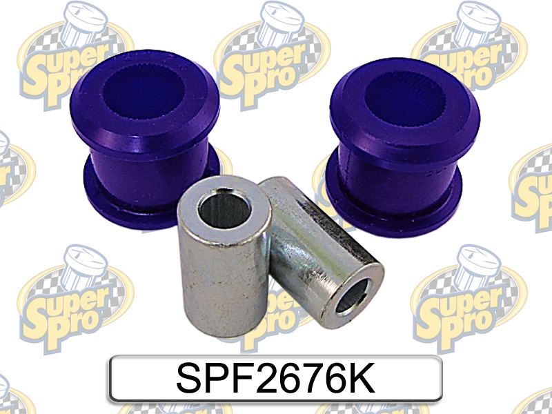 SuperPro 1993 Mazda RX-7 Base Lower Rear Toe Control Arm Outer Bushing Kit - SPF2676K