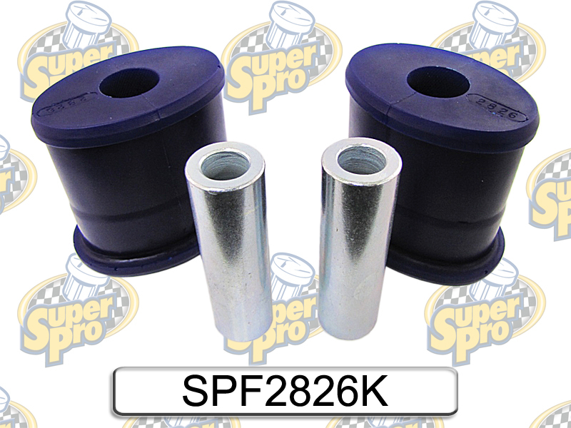 SuperPro 1999 Jeep Grand Cherokee Limited Front Lower Control Arm-to-Differential Mount Bushing Kit - SPF2826K