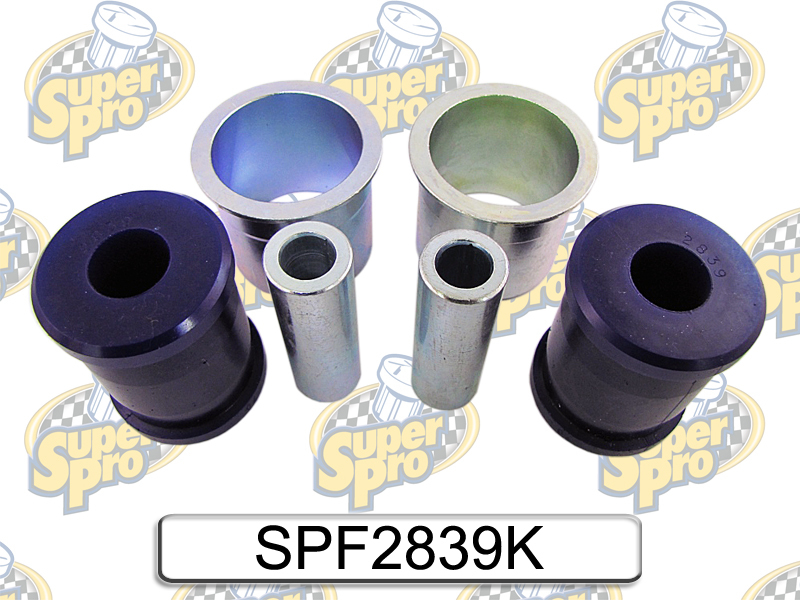 SuperPro 1999 Jeep Grand Cherokee Limited Front Lower Control Arm-to-Chassis Mount Bushing Set - SPF2839K