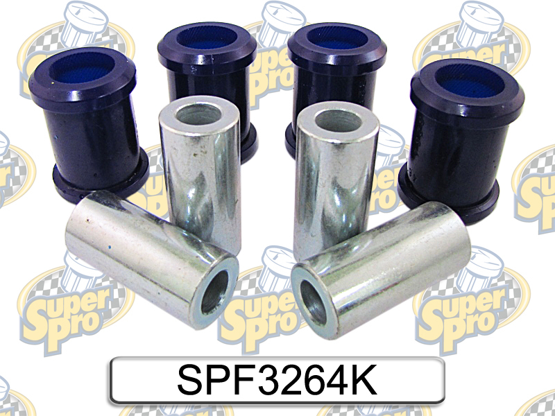 SuperPro 2006 Mazda MX-5 Miata Touring Rear Trailing Arm Forward & Rearward Bushing Kit - SPF3264K