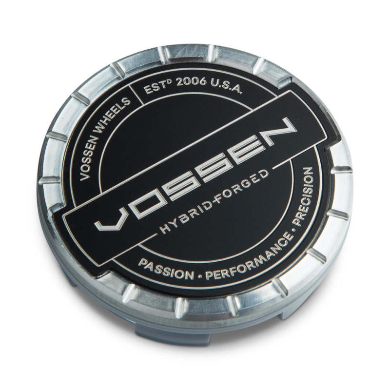 Vossen Billet Sport Cap - Large - Hybrid Forged - Gloss Clear - CAP-BSC-LG-HF-CR