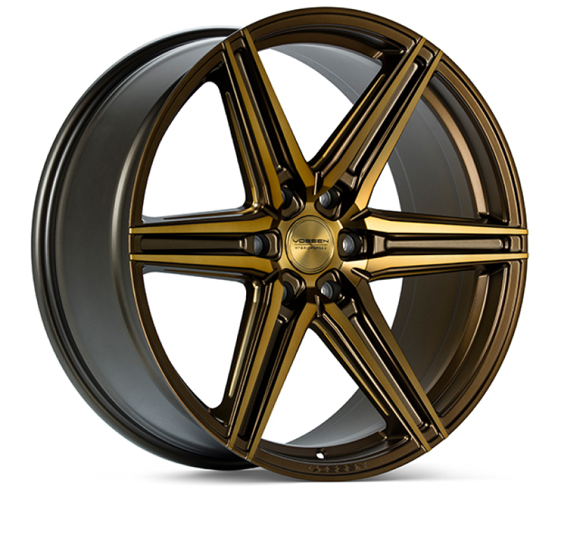 Vossen HF6-2 20x9.5 / 6x139.7 / ET15 / Deep Face / 106.1 - Tinted Matte Bronze Wheel - HF62-0G05