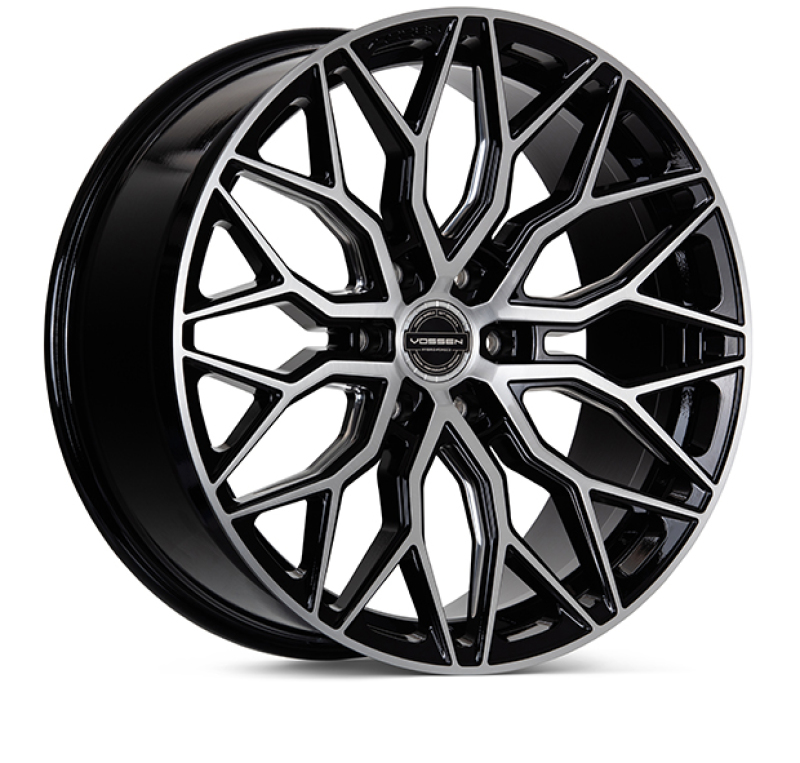 Vossen HF6-3 22x9.5 / 6x139.7 / ET20 / Deep Face / 106.1 - Brushed Gloss Black Wheel - HF63-2G21