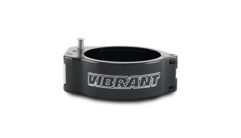 Vibrant 2in O.D. Aluminized HD 2.0 Clamp - Anodized Black (Clamp Only) - 32533