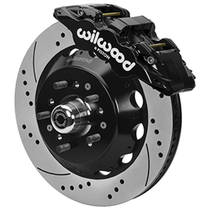 Wilwood Forged 6 Piston Superlite Caliper, GT 72 Vane Vented Spec37 D&S Rotor - 14.00x1.25 - 140-17149-D