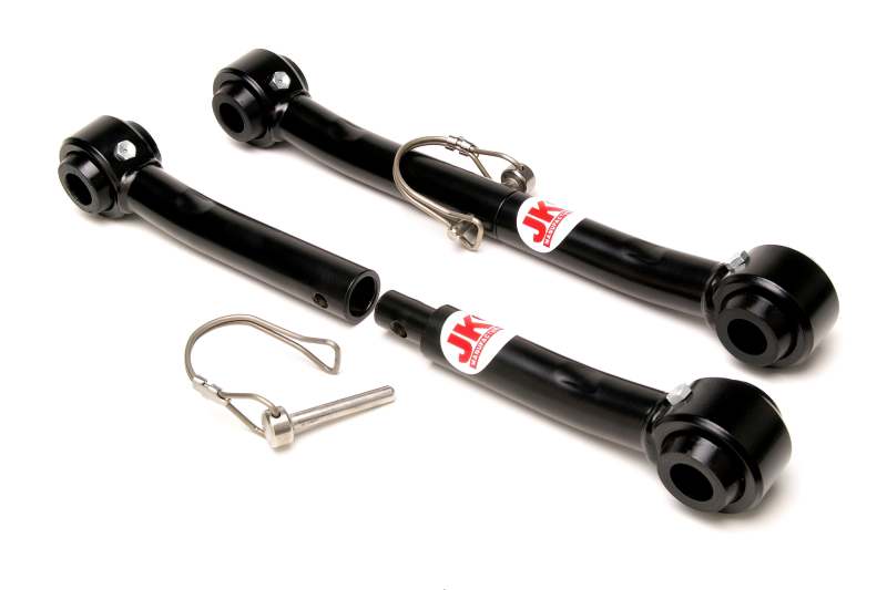 JKS Manufacturing Jeep Wrangler YJ Quick Disconnect Sway Bar Links 0-2in Lift - Front - JKS5007