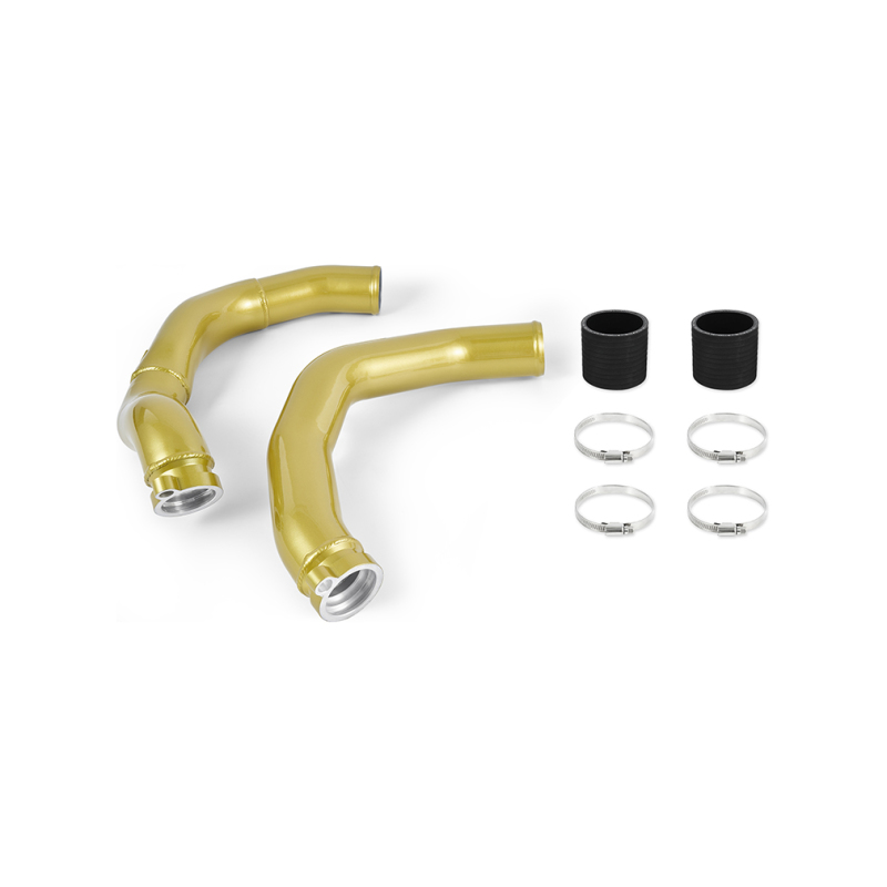 Mishimoto 2015-2020 BMW F80 M3/M4 Intercooler Pipe Kit Austin Yellow Metallic - MMICP-F80-15CAY