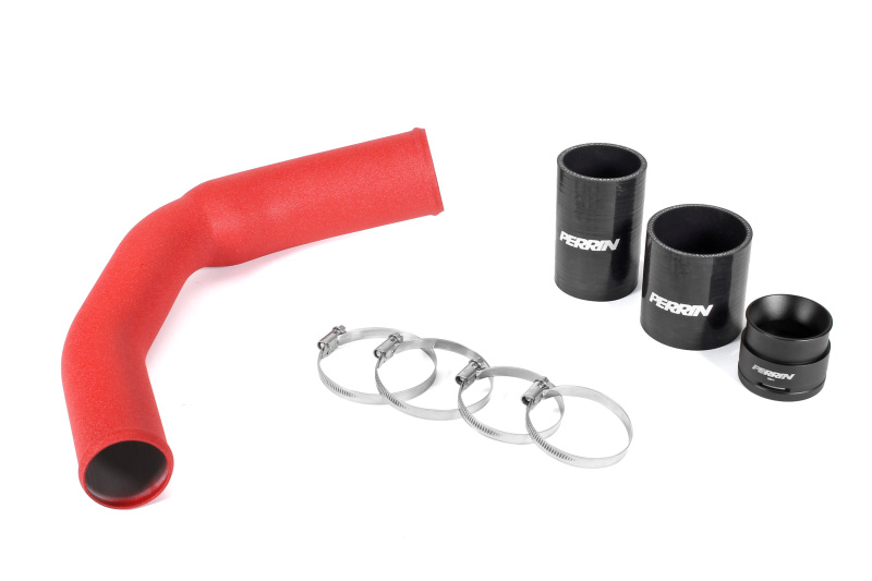 Perrin 2022+ Subaru WRX Charge Pipe - Red - PSP-ITR-201RD