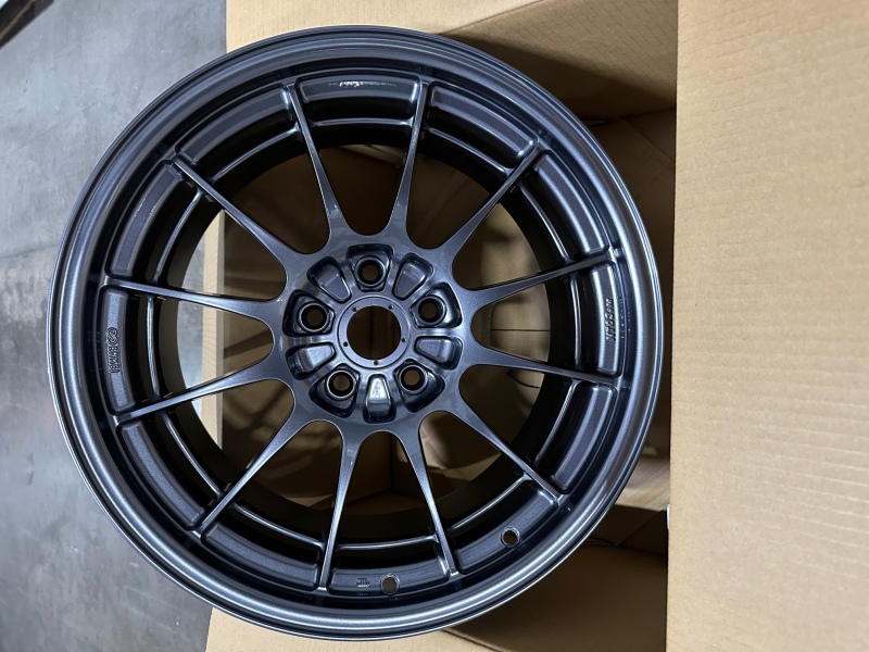 Enkei NT03+M 18x9.5 5x114.3 40mm Offset 72.6mm Bore Gunmetal Wheel *MOQ 40 - 3658956540GM