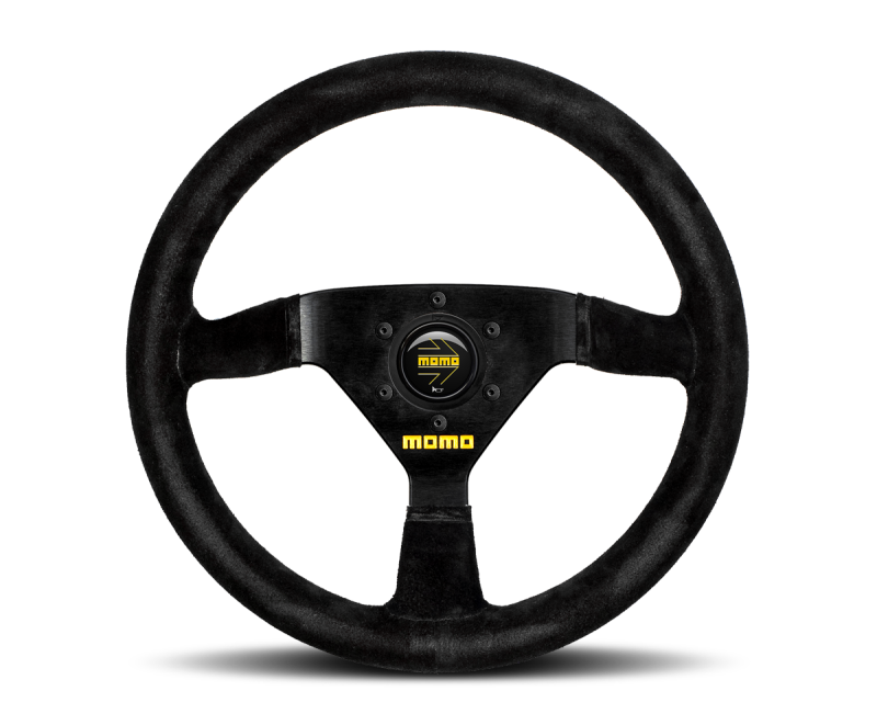 Momo MOD69 Steering Wheel 350 mm -  Black Suede/Black Spokes - R1913/35S