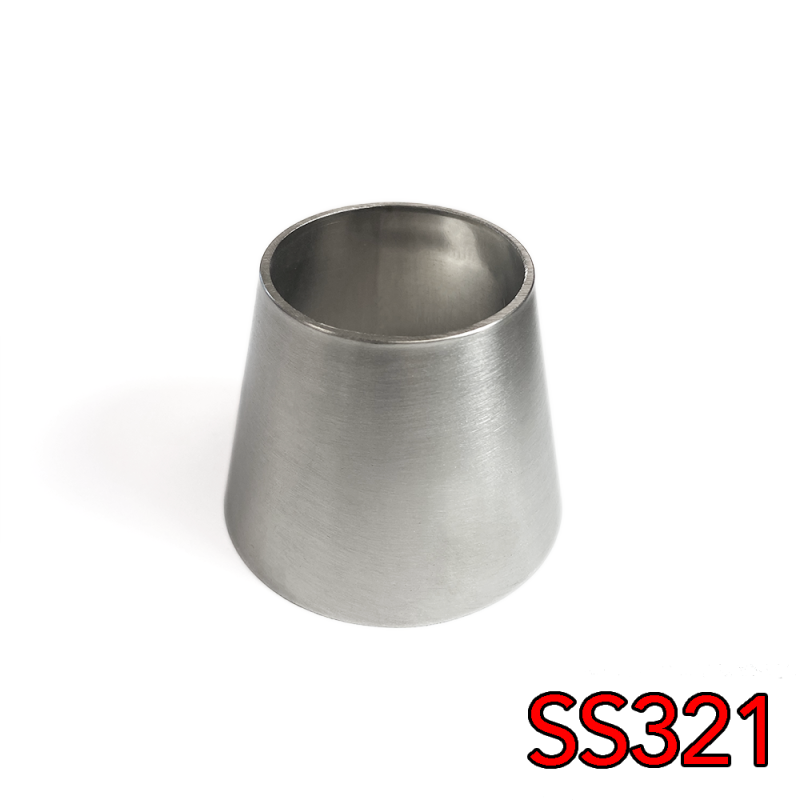 Stainless Bros 1.5in to 2in SS321 Transition Reducer 1.1875in Overall Length - 16GA/.065in Wall - 707-03850-0000