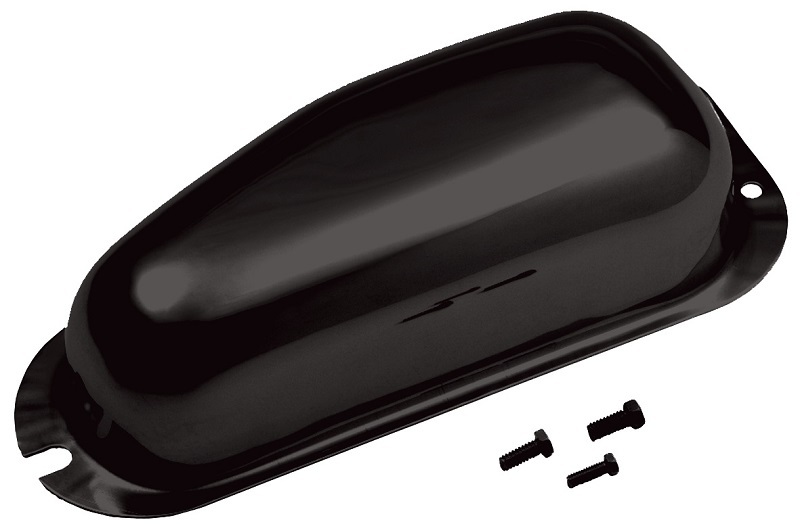 Kentrol 68-75 Jeep Wiper Motor Cover CJ - Powdercoat Black - 50424