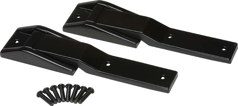 Kentrol 97-06 Jeep Wrangler TJ Tailgate Hinge Pair - Powdercoat Black - 50478