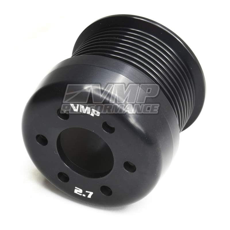VMP Performance 07-14 Ford Shelby GT500 2.7in 10-Rib Conversion Bolt-On Pulley - VMP-27-10-B